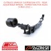 OUTBACK ARMOUR SUSPENSION KITS - REAR ADJ BYPASS - EXPD FITS ISUZU D-MAX 2012 +